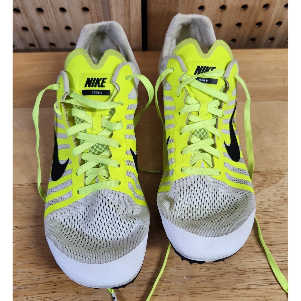 NIKE ZOOM D Men's Distance Track Racing Running Shoes Spikes 819164-107‎ Size 9
